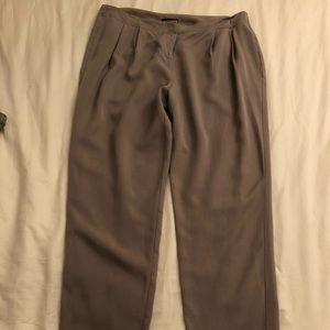 Eileen Fisher beige trousers